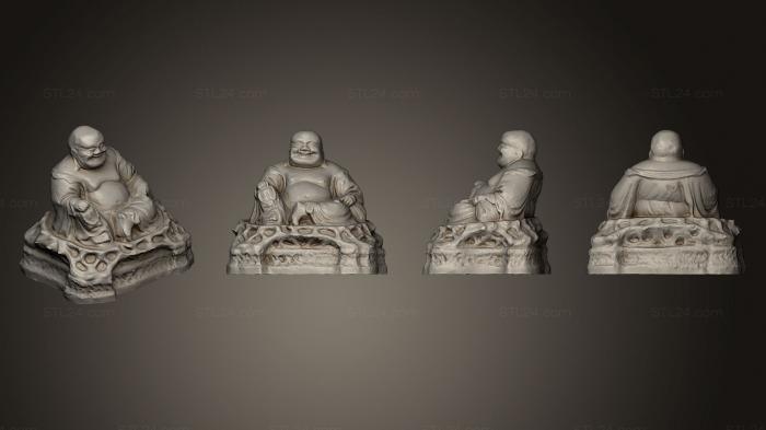 Статуэтки Будда (Будда, STKBD_0064) 3D модель для ЧПУ станка